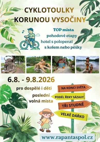 Obrázek VYSOČINA - s kolem nebo pěšky