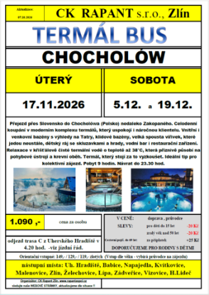Obrázek Chocholow - leták